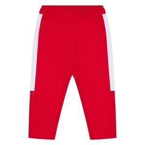 Larkwood Baby Contrast Tracksuit Bottoms / Red/White